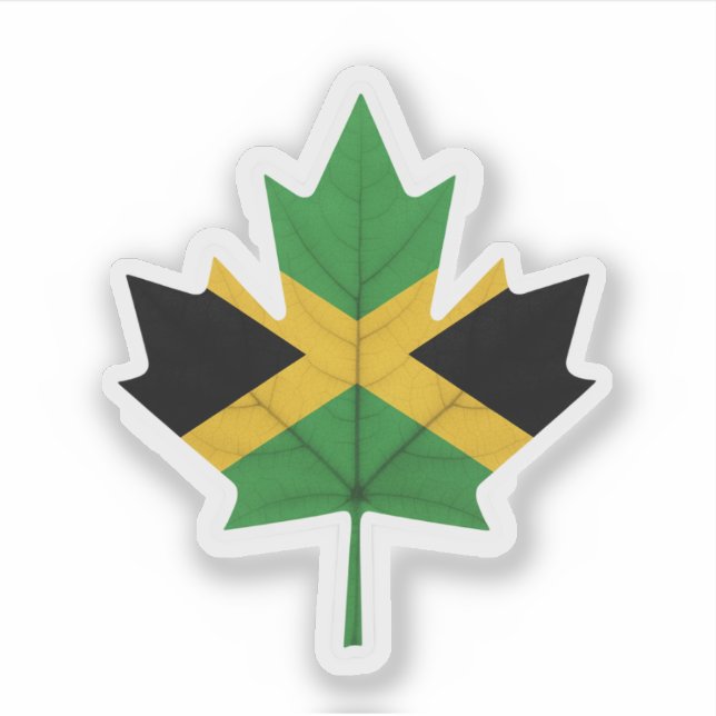 Jamaican Canadian Sticker (Front)