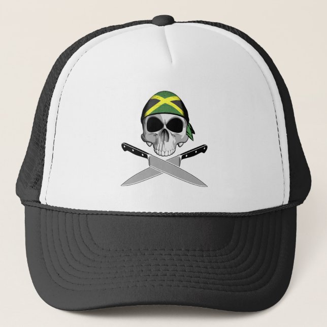 Jamaican Chef Trucker Hat (Front)