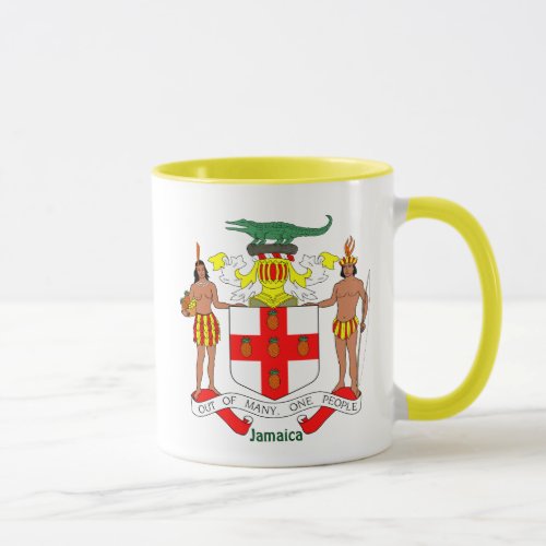 Jamaican Coat of Arms and Anthem Mug