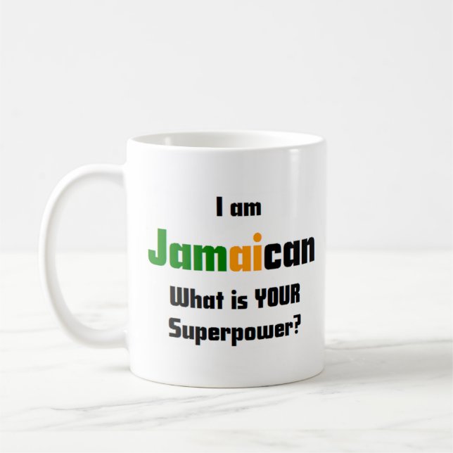 jamaican coffee mug (Left)
