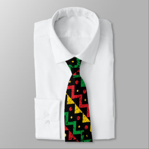 Jamaican Colorful Men's Tie