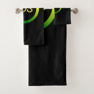 Jamaican colors  - bath towel set