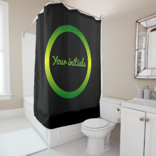 Jamaican colors - shower curtain