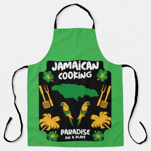 Jamaican Cooking Foodie Gifts Apron