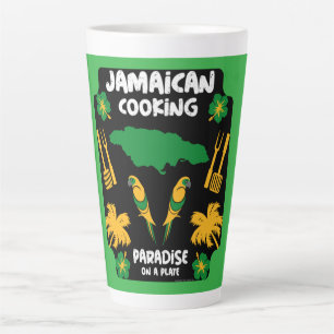 Jamaican Cooking Foodie Gifts Latte Mug