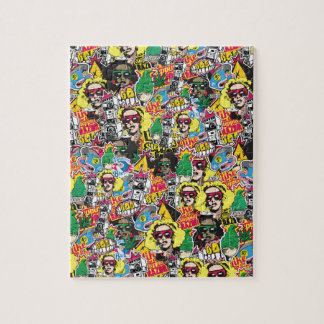 Jamaican Dance Hall Art Struck By Gold Jigsaw Puzzle