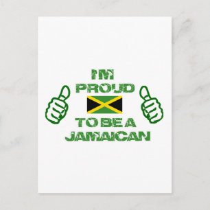 JAMAICAN DESIGN POSTCARD