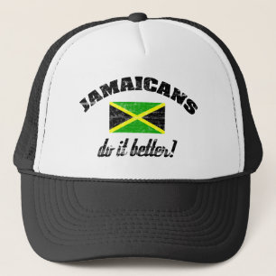 Jamaican do it better trucker hat