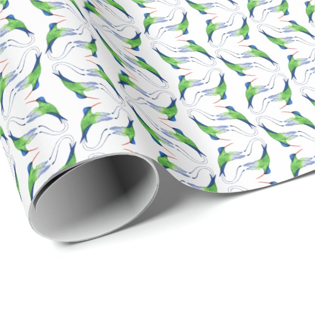 Jamaican Doctor Bird Wrapping Paper (Roll Corner)