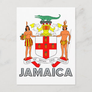 Jamaican Emblem Postcard