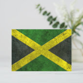 Jamaican Flag Aged Steel Effect (Standing Front)