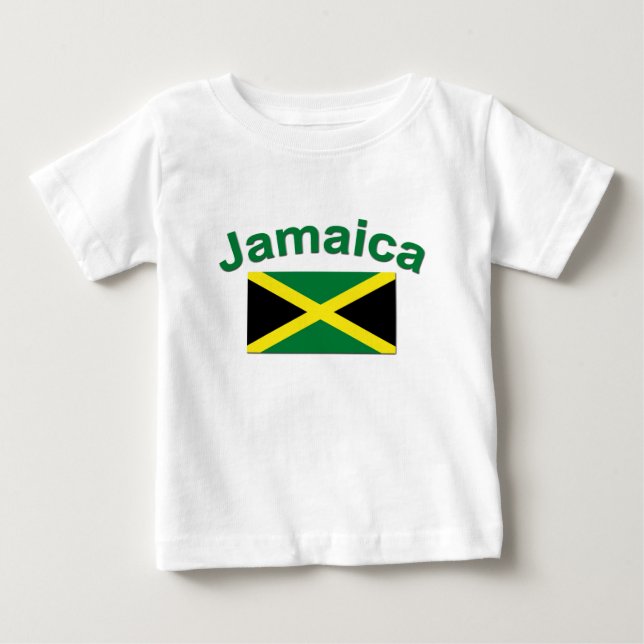 Jamaican Flag Baby T-Shirt (Front)