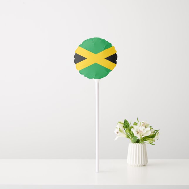 Jamaican flag balloon (In Situ)