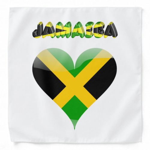 Jamaican flag bandana