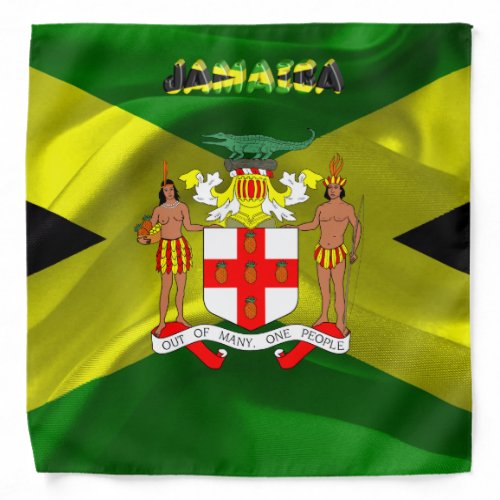 Jamaican flag bandana