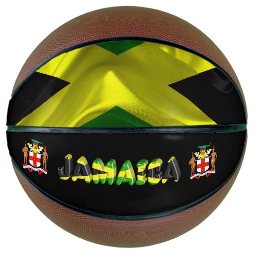 Jamaican flag basketball