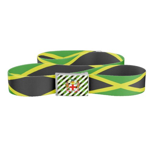 Jamaican flag belt