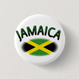 Jamaican Flag Button