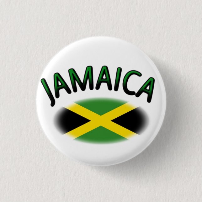 Jamaican Flag Button (Front)