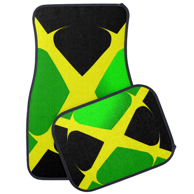Jamaican Flag Car Floor Mat Zazzle
