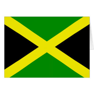 Jamaican Flag Cards