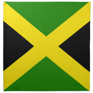 Jamaican Flag Cloth Napkin