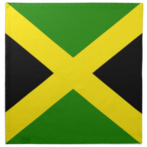 Jamaican Flag Cloth Napkin