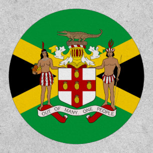Jamaican Flag & Coat of Arms, Flag of Jamaica Patch