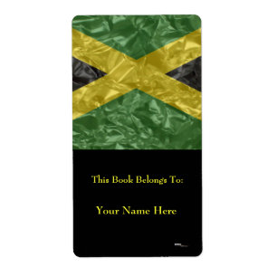 Jamaican Flag - Crinkled Label