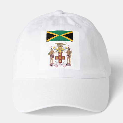 Jamaican Flag & Cultural Symbols Pride  Hat