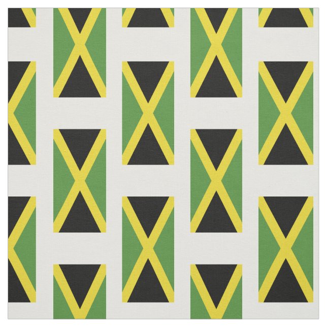 Jamaican Flag Fabric (Swatch)