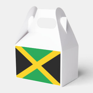 Jamaican Flag Favor Boxes