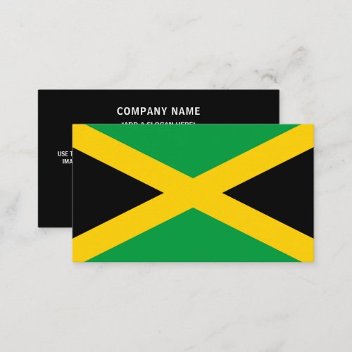 Jamaican Flag Flag of Jamaica Business Card