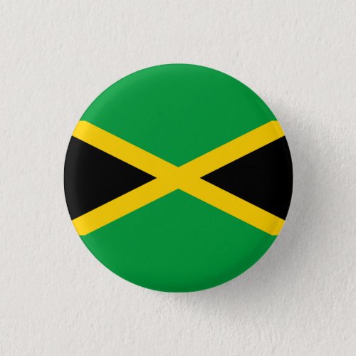 Jamaican Flag Flag of Jamaica Button