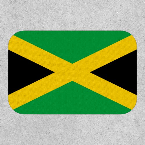 Jamaican Flag Flag of Jamaica Patch