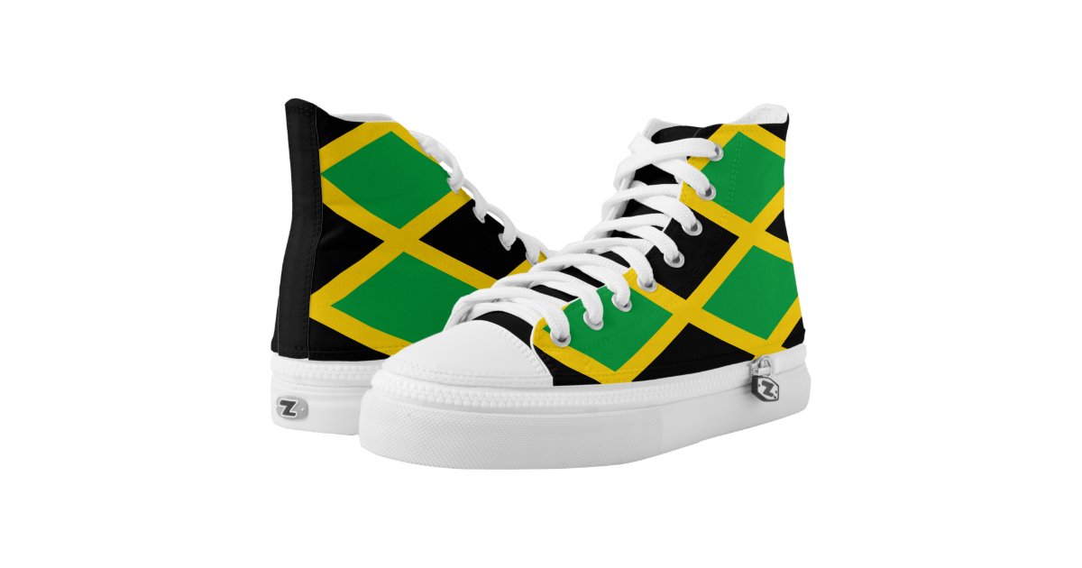 jamaican flag sneakers