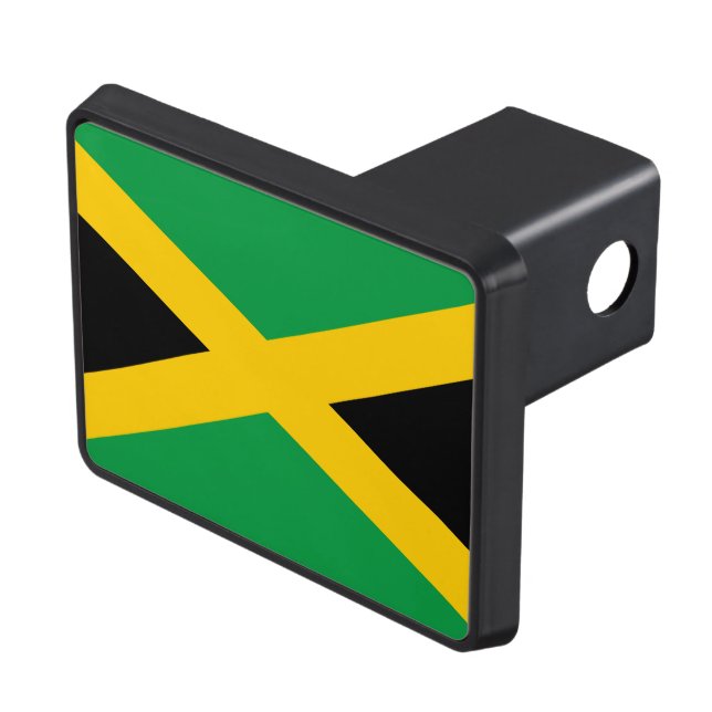 Jamaican flag hitch cover (Top Right)