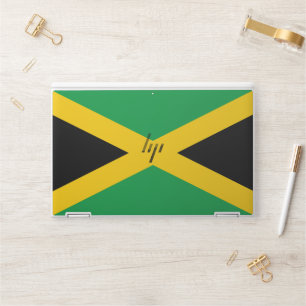 Jamaican flag HP laptop skin