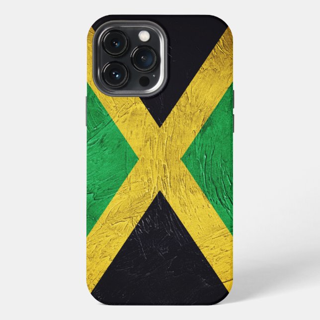 Jamaican Flag Iphone Case (Back)