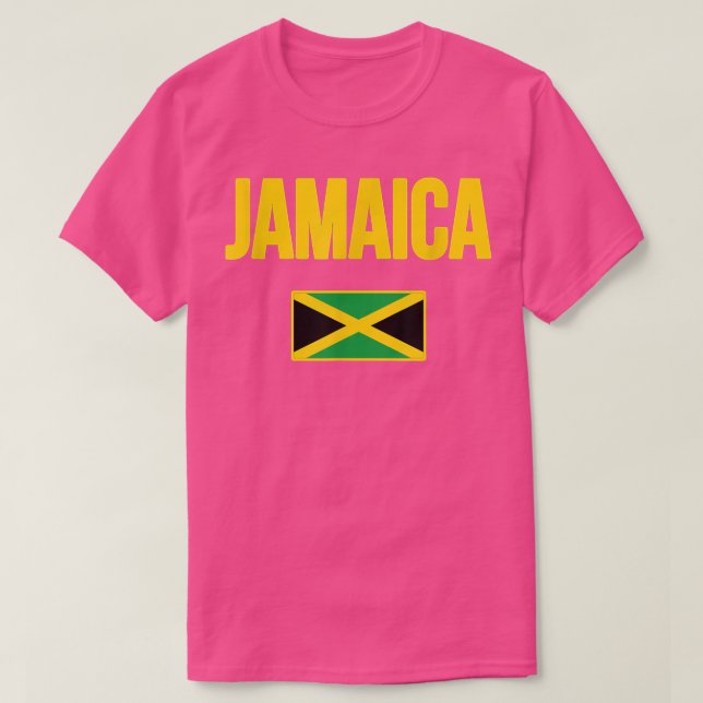 Jamaican Flag Jamaica Gift Souvenir  T-Shirt (Design Front)