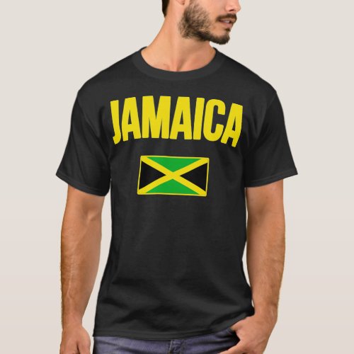Jamaican Flag Jamaica Gift Souvenir  T_Shirt