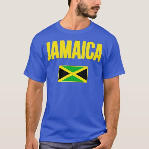 Jamaican Flag Jamaica Gift Souvenir  T_Shirt