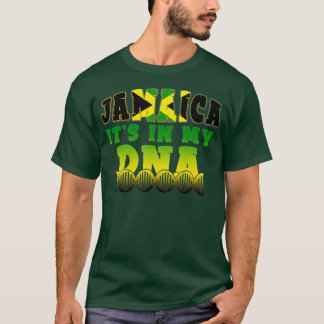 Jamaican Flag Jamaica It`s In My DNA Men Women Kid T-Shirt