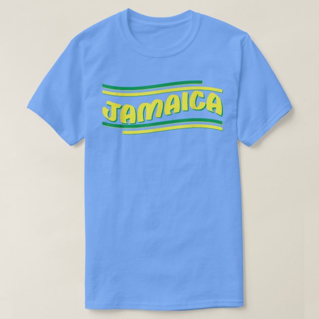Jamaican Flag Jamaica It`s In MyHeart Men Women Ki T-Shirt (Design Front)