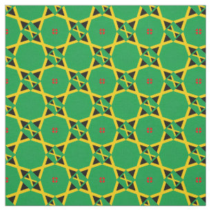 Jamaican Flag & Jamaica Trendy Fabric fashion