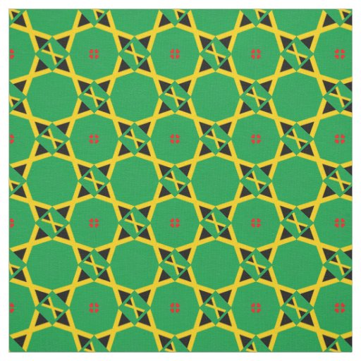 Jamaican Flag & Jamaica Trendy Fabric fashion