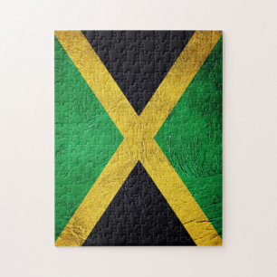 Jamaican Flag Jigsaw Puzzle