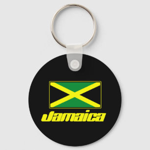 Jamaican Flag Keychain