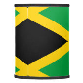 Jamaican flag lamp shade (Left)