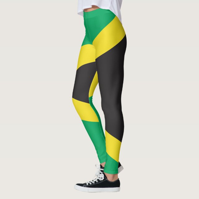 Jamaican Flag Leggings (Left)